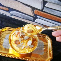 A picture of Mango Shrikhand.