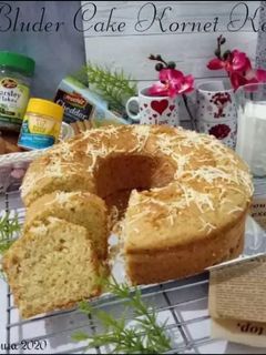 Foto resep Bluder Cake Kornet Keju