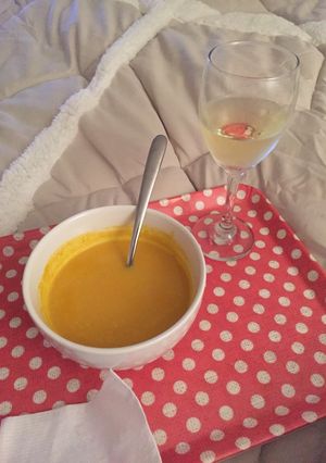 Una foto de Crema de Zapallo