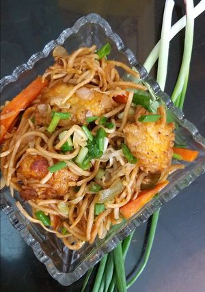 A picture of Chinese Bhel.