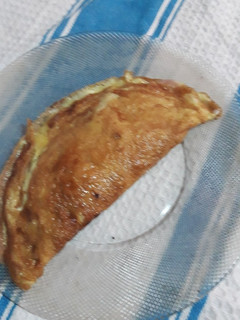 Una foto de Omelette con jamón y verdeo