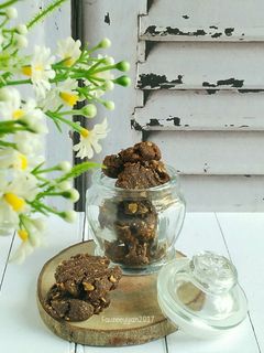 Foto resep Choco Almond Cookies #ketopad_cp_anekakuker