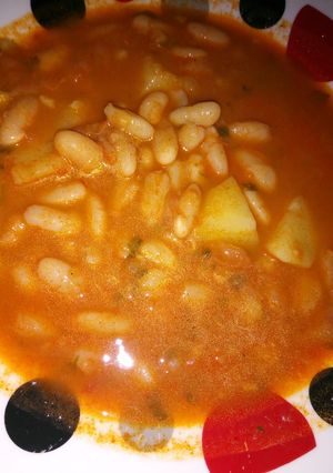 صورة لوصفة لوبيا بدون لحوم