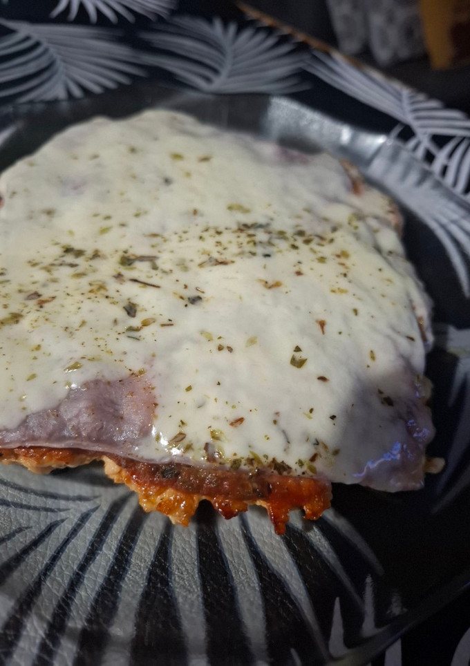 Una foto de Pizza sin harina