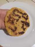 Arepa de plátano maduro con harina de trigo