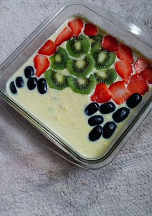 A picture of Aval payasam or poha kheer.