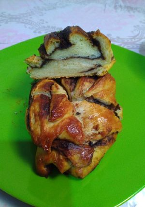 Foto resep Babka coklat mini (metode tangzhong)
