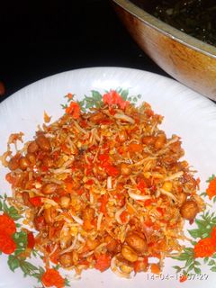 Foto resep Teri kacang pedas