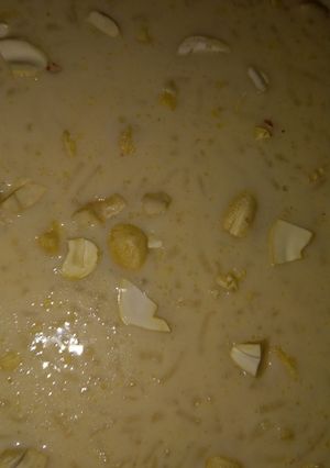A picture of Jaggery kheer.