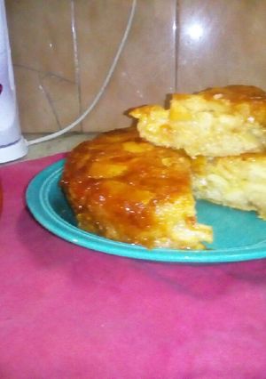 Una foto de Torta de manzana
