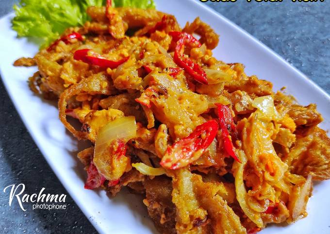 Jamur Crispy Saus Telur Asin