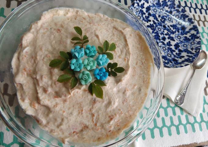 Espuma de fruta con queso Quark y yogurt griego al cacao Receta de Cuqui  Bastida- Cookpad