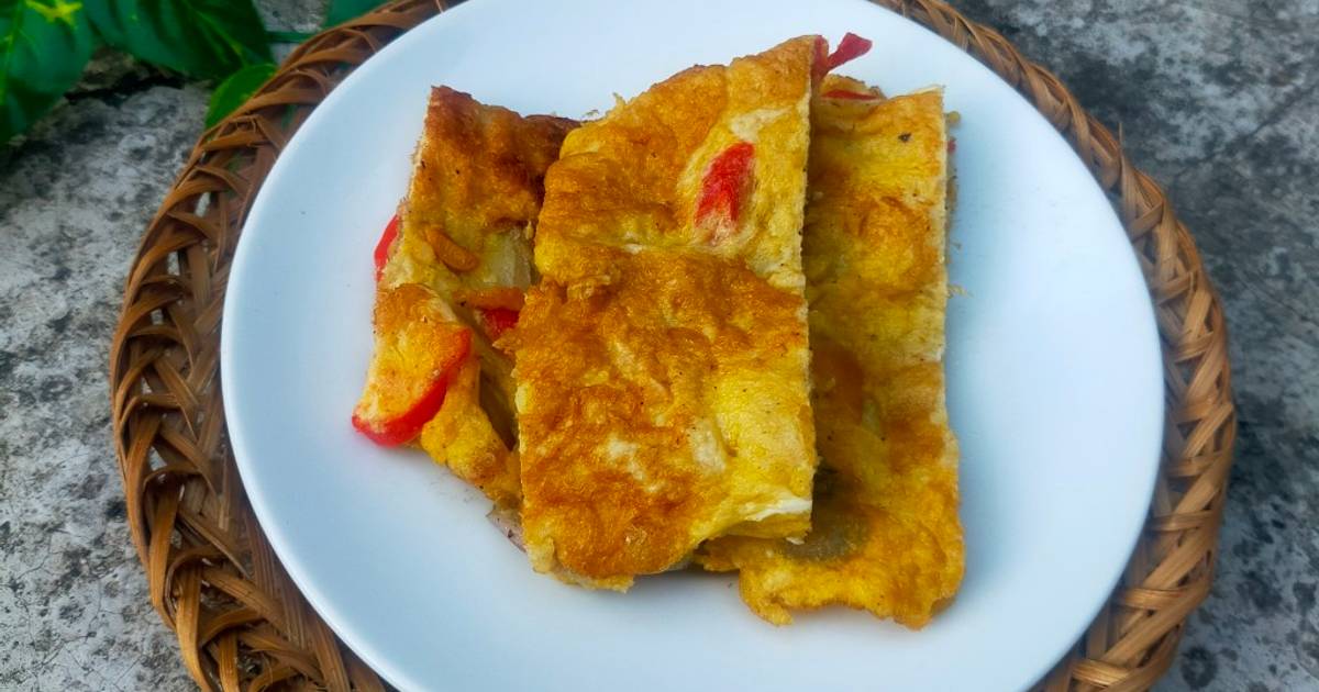 Resep Omelette Telur Praktis Oleh Anisatur Raehan Cookpad