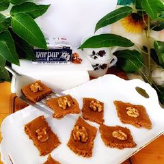 A picture of Baked Walnut Halwa.