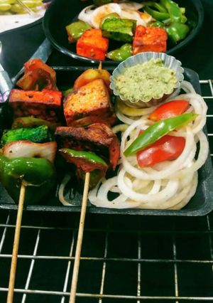 A picture of Sufiaana paneer tikka.