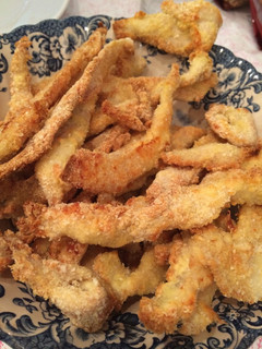 Una foto de Fingers de pollo sin freír