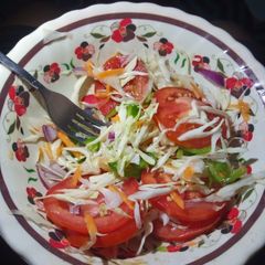 A picture of Veggies salad.