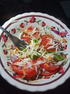 A picture of Veggies salad.