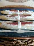 Espárragos blancos rellenos