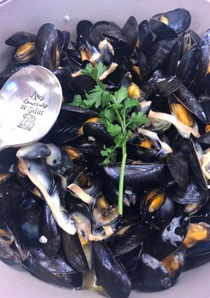 Une photo de Moules au maroilles