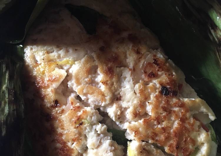 Resep: Pepes tahu ayam jamur simple #sabtusemangat yang Nikmat