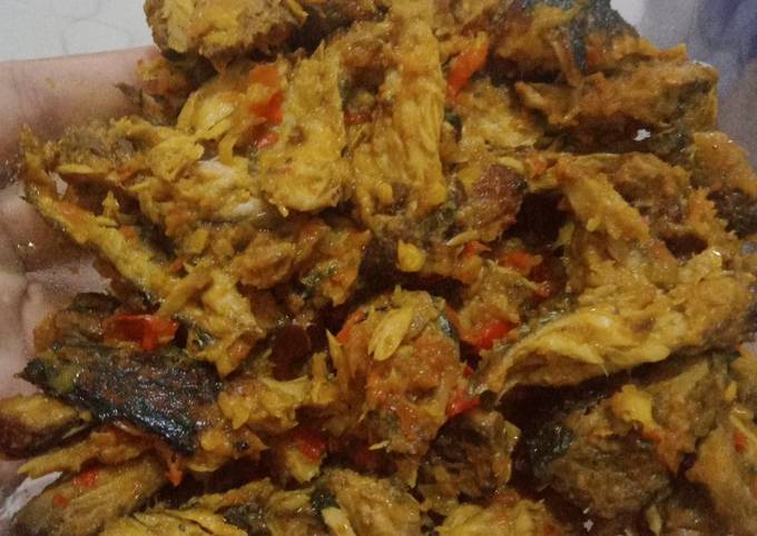 Resep Tongkol suwir pedas Resep Tongkol suwir pedas