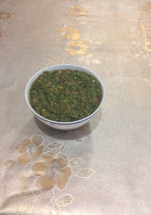 صورة لوصفة سلطة الحارة