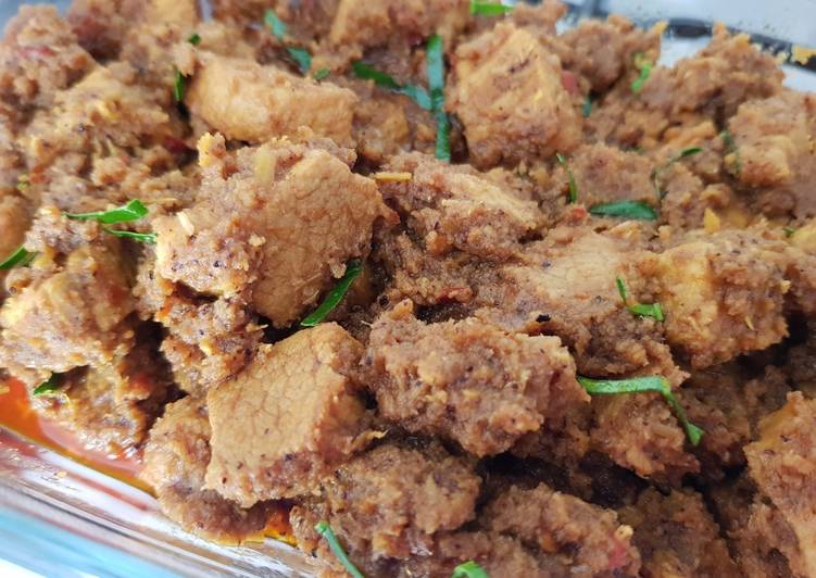 Recipe of Perfect Beef Rendang (Malaysian-Italian style)