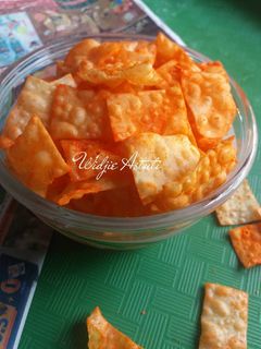 Foto resep Keripik Pangsit Balado