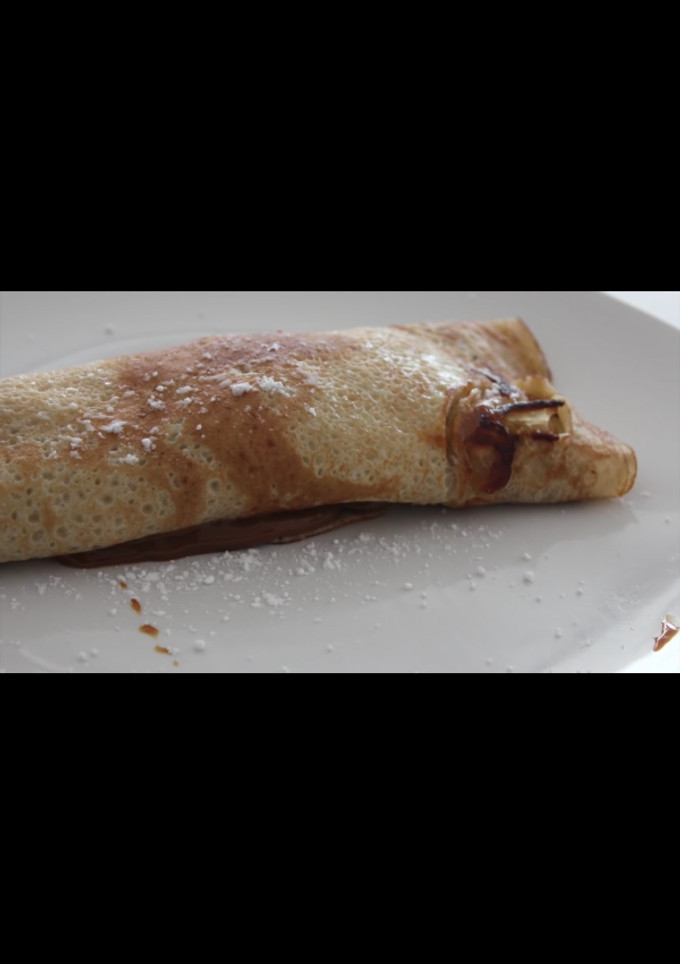 Una foto de Panqueques con dulce de leche fáciles