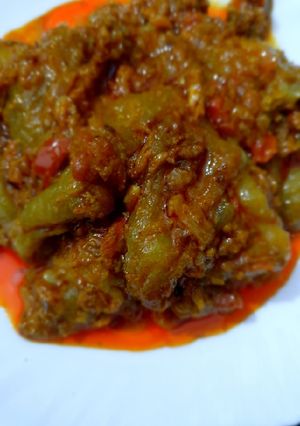 A picture of Stuffed Nenua sabzi.