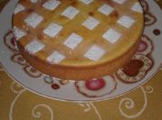 Una foto di torta al limone