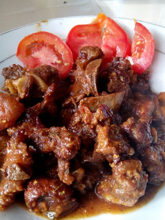 A picture of Pork stew in coconut #Meatrecipe #AuthorMarathon.