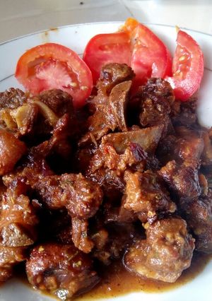 A picture of Pork stew in coconut #Meatrecipe #AuthorMarathon.