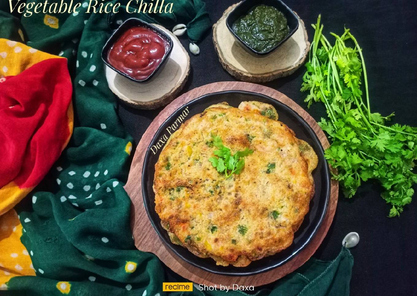 Vegetable Rice Chilla