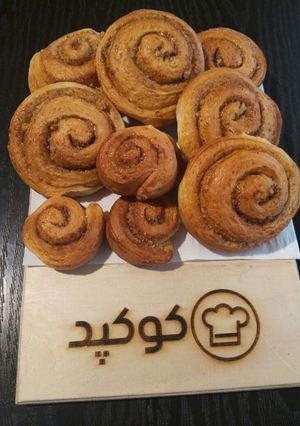 عکسی از دستور رول دارچینی