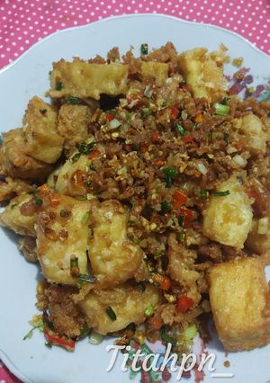 Foto resep Tahu krispy bawang cabe