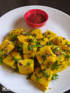 A picture of Dal khaman.