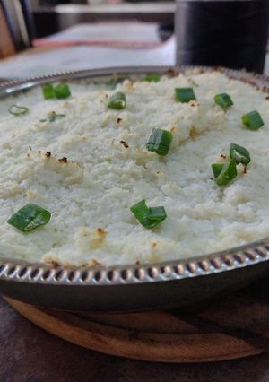 Una foto de Pastel de brócoli
