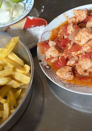 صورة لوصفة دجاج بلبندوره