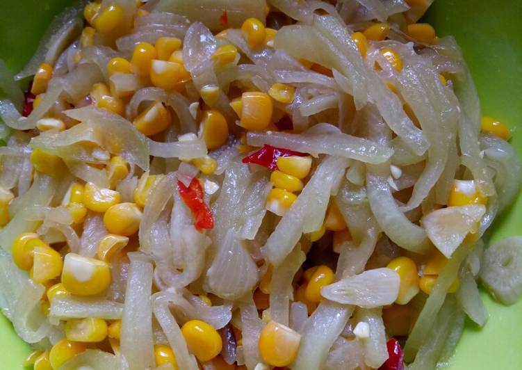 Resep Tumis labu siam yang simpel
