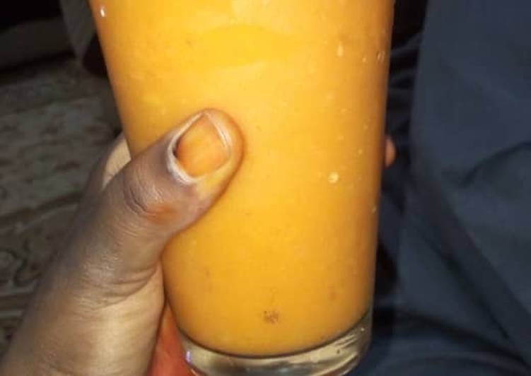 Recipe of Any-night-of-the-week Mango juice