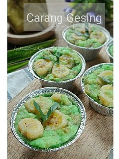 Foto resep Carang Gesing Roti Tawar Pandan