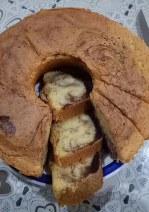 Foto resep Cake Marmer lembut