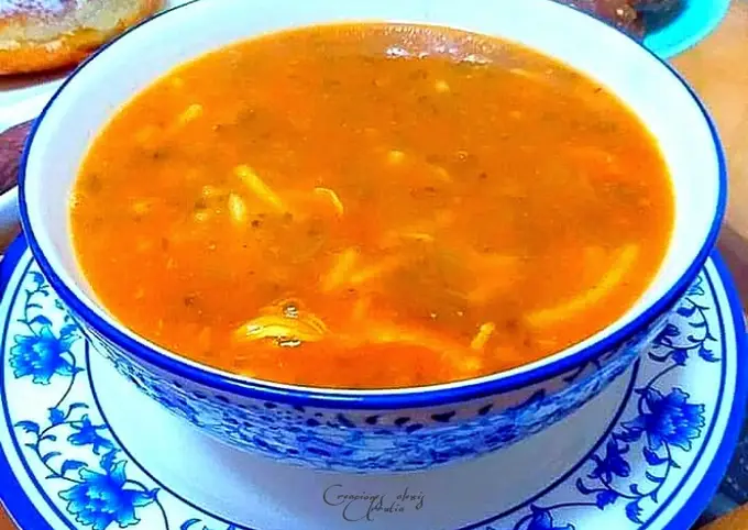 Cómo Preparar  Sopa tipo harira con ingredientes diferentes