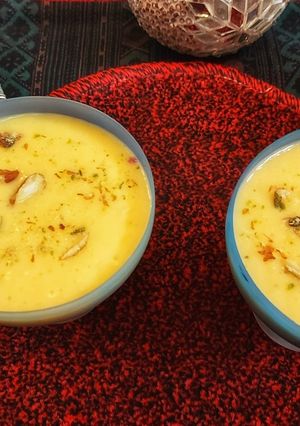 A picture of Mango Lassi.