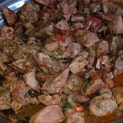 A picture of Chicken stew.