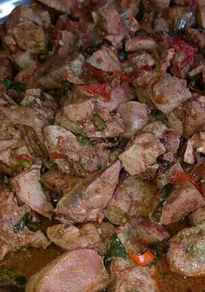 A picture of Chicken stew.