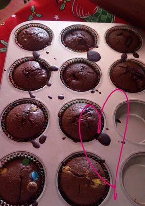 Una foto de Quequitos de chocolate sin culpa