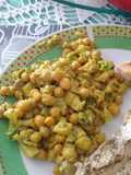 Garbanzos al curry